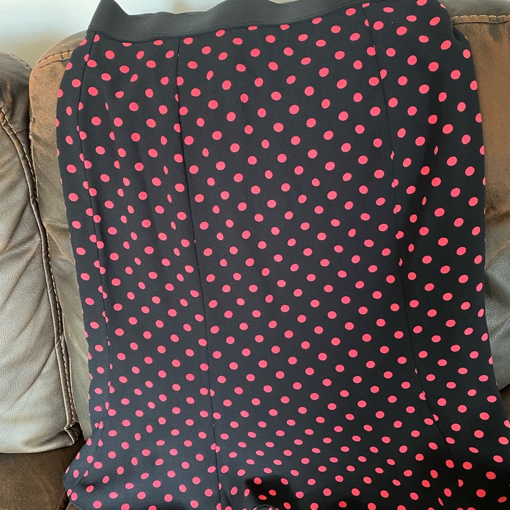 Women’s polka dot skirt